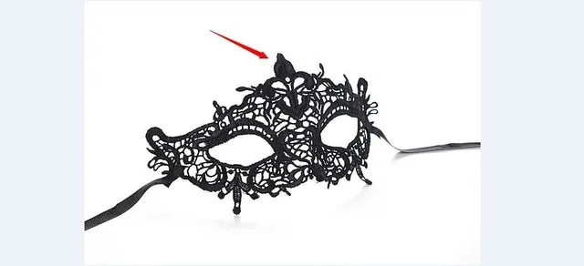 1PCS Black Women Sexy Lace Eye Mask Party Masks For Masquerade Halloween Venetian Costumes Carnival Mask For Anonymous Mardi