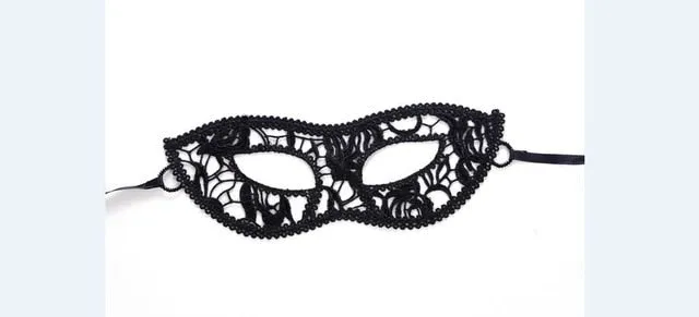 1PCS Black Women Sexy Lace Eye Mask Party Masks For Masquerade Halloween Venetian Costumes Carnival Mask For Anonymous Mardi