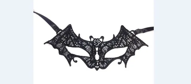 1PCS Black Women Sexy Lace Eye Mask Party Masks For Masquerade Halloween Venetian Costumes Carnival Mask For Anonymous Mardi