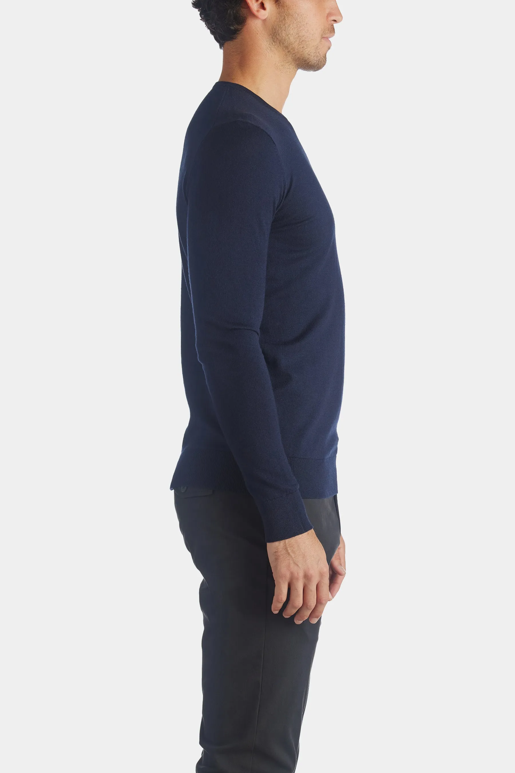 Adam Supima O-neck Knit T-Shirt