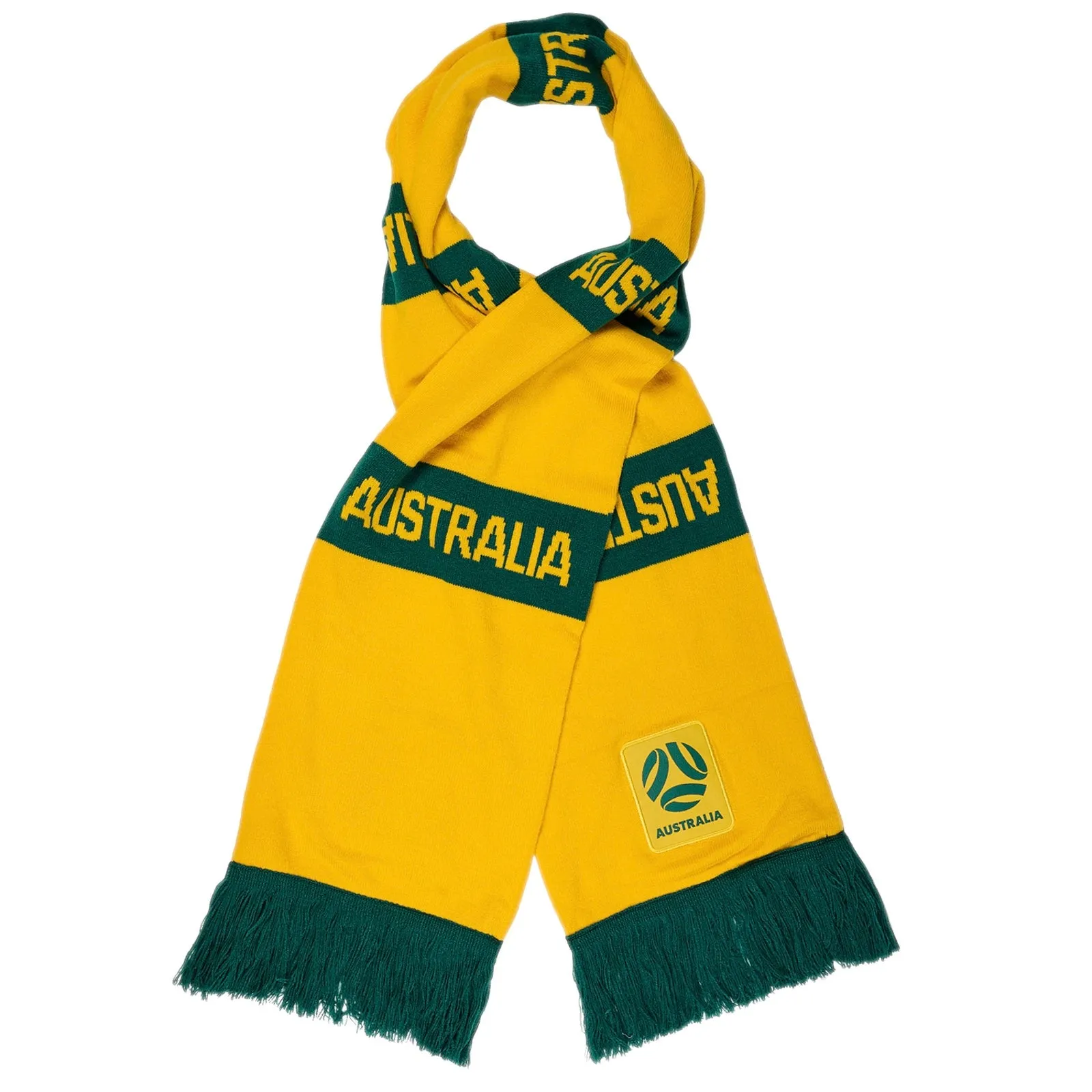 Australia Socceroos / Matildas Bar Scarf Football Soccer FFA Logo