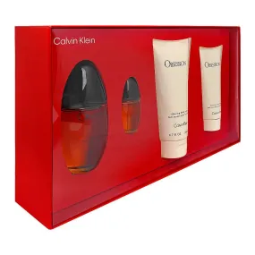 Calvin Klein Obsession Women Set EDP 100Ml EDP 15Ml Body Lotion 200Ml Body Wash 100Ml