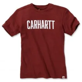 Carhartt&#x20;103203&#x20;Sale&#x3A;&#x20;Maddock&#x20;Graphic&#x20;Block&#x20;Logo&#x20;s&#x2F;s&#x20;T&#x20;-&#x20;Fired&#x20;Brick&#x20;Heather