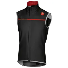 Castelli Mens Perfetto Black Cycling Vest - Lightweight and Water-Resistant Performance Wear