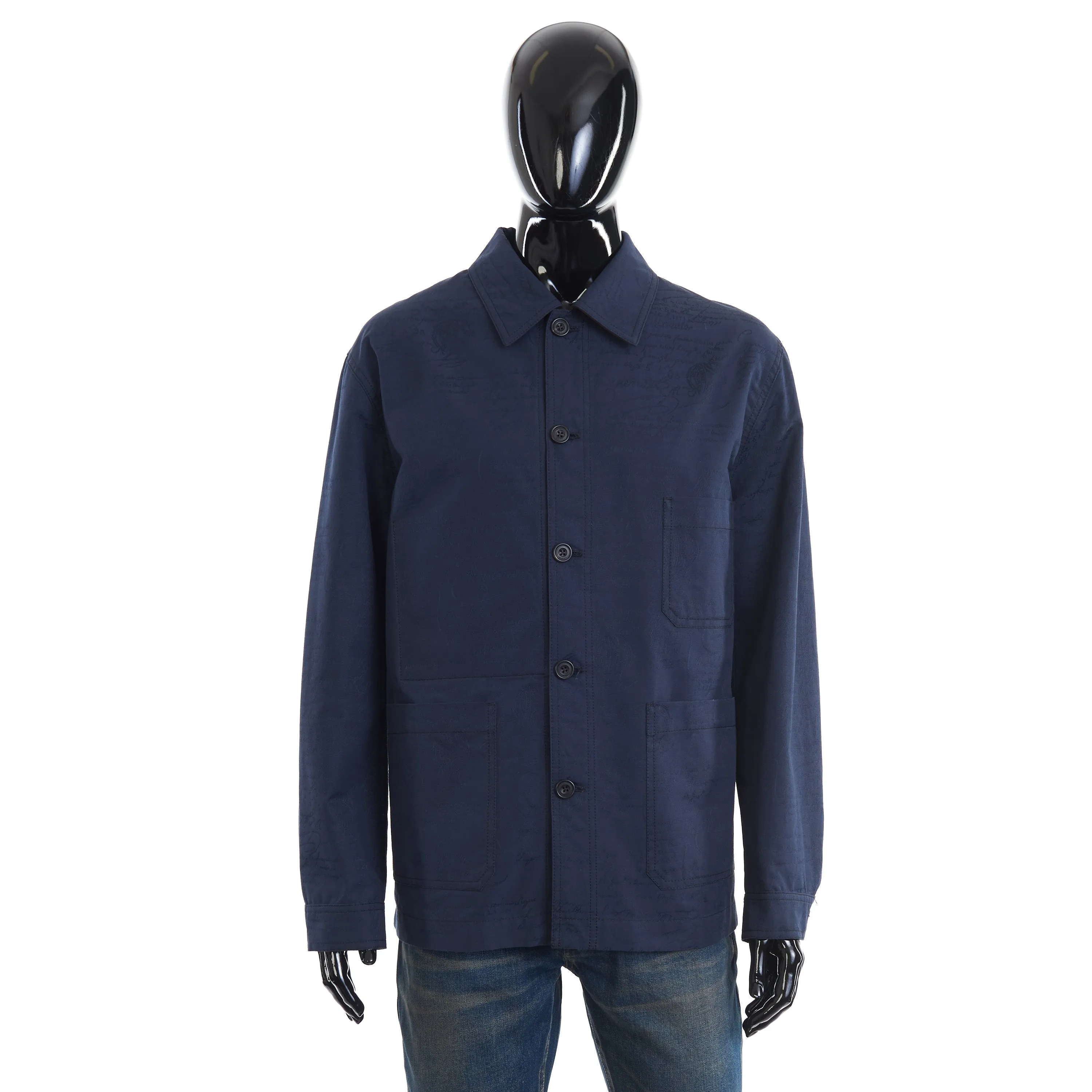 Cotton Scritto Field Jacket