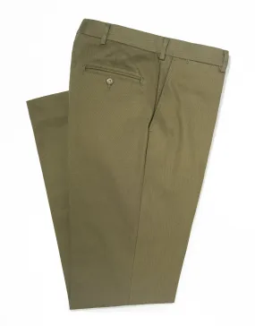 DARK OLIVE CAVALRY TWILL PANTS