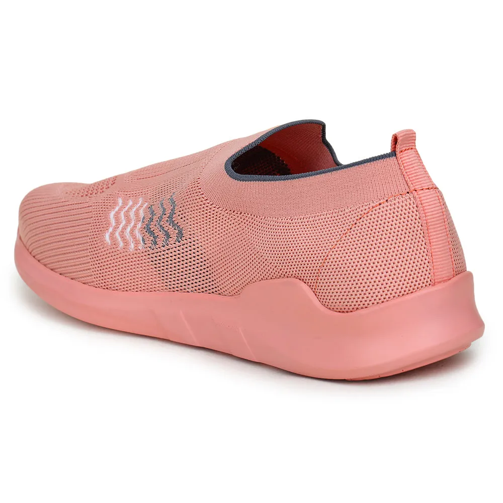 Force10 Non Lacing Peach Casual Slip on For Women AVILA-37 By Liberty