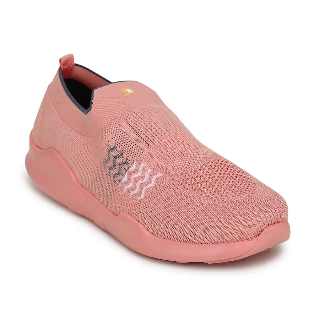 Force10 Non Lacing Peach Casual Slip on For Women AVILA-37 By Liberty