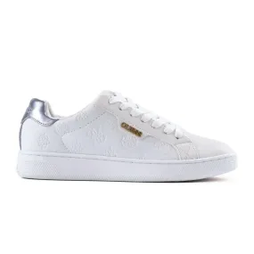 GUESS Renzy Trainers Women - WHTSLV