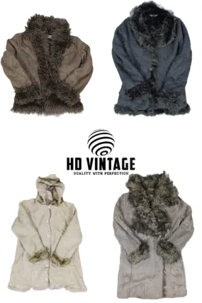 HD247 Ladies Y2K Premium Afghan Coats -11 PCs