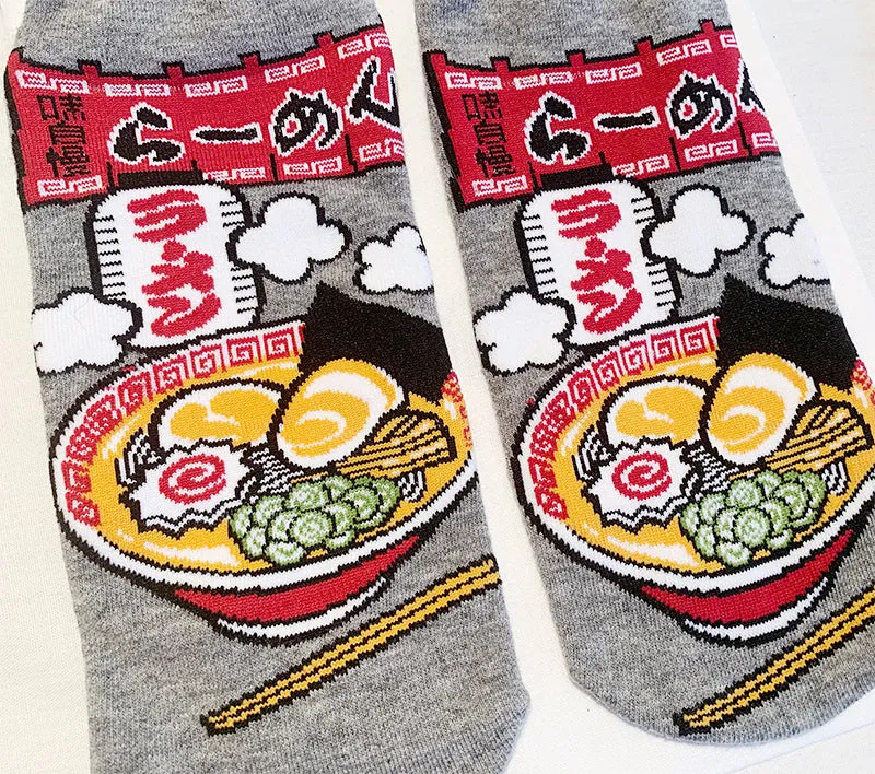 Japanese Kawaii Cute Ankle Socks - Ramen