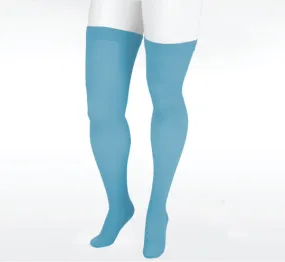 Juzo Naturally Sheer Thigh High 20-30 mmhg w/ Silicone Band, Trend Colors