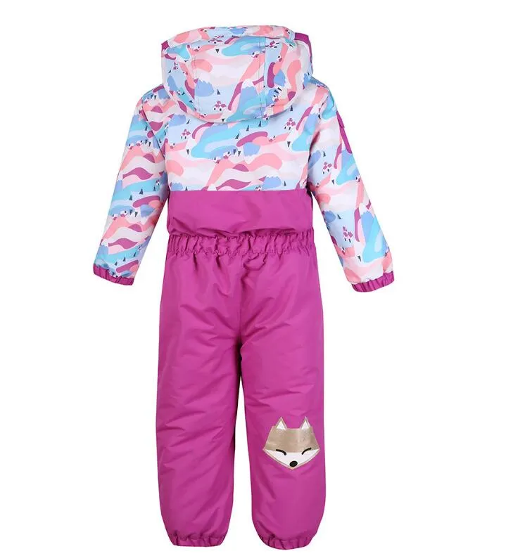 PHIBEE One Piece Ski Suit CTY5B for Little Girls