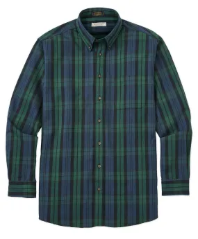 Plaid Long Sleeve Sport Shirt