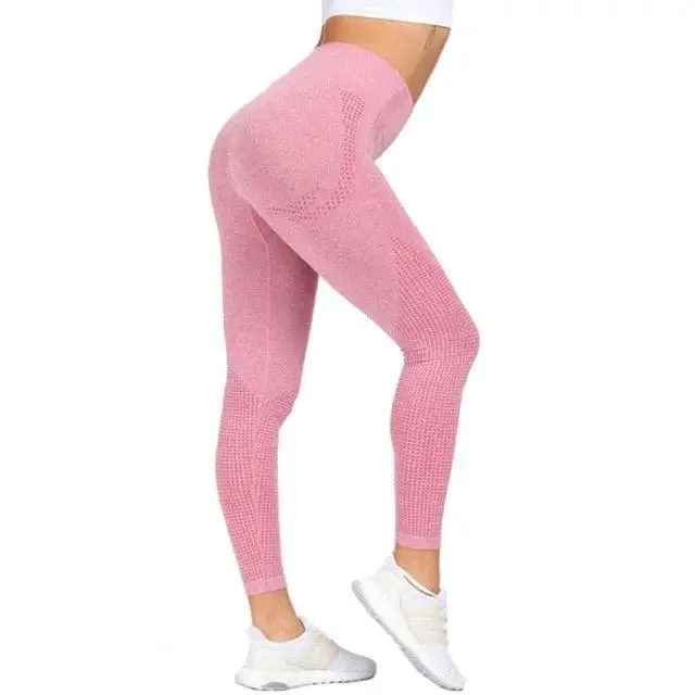 Women High Waist Seamless Fitness Yoga Gym leggings